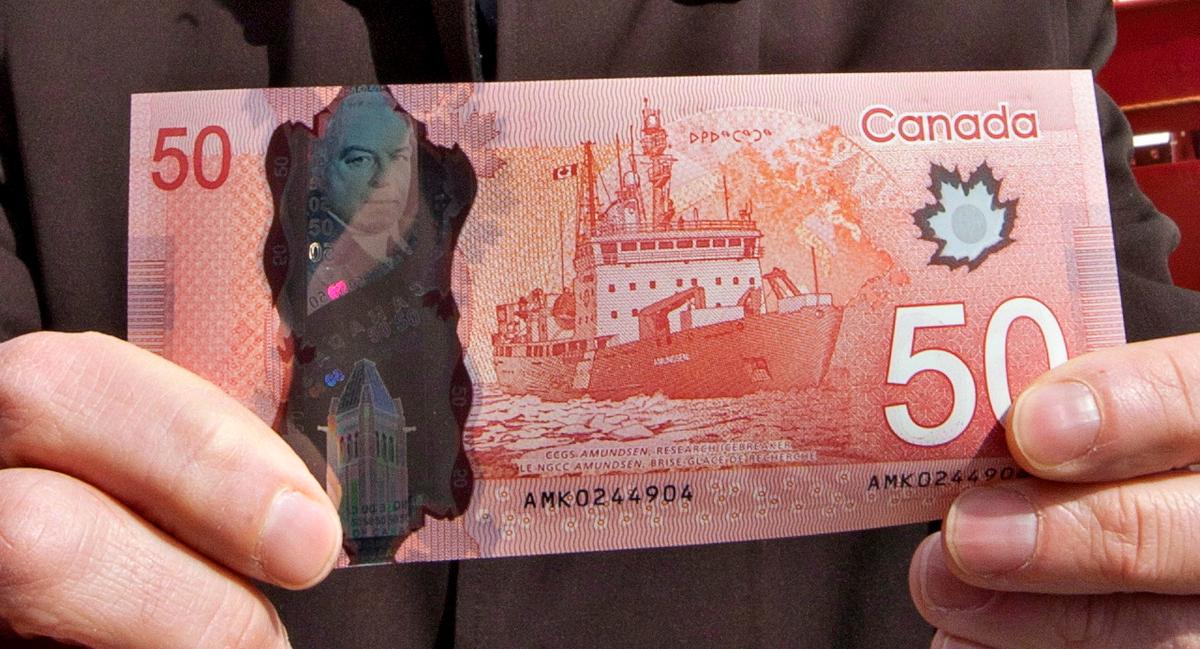 Some Canadian Bank Branches Short of $50 Bills Amid Pandemic