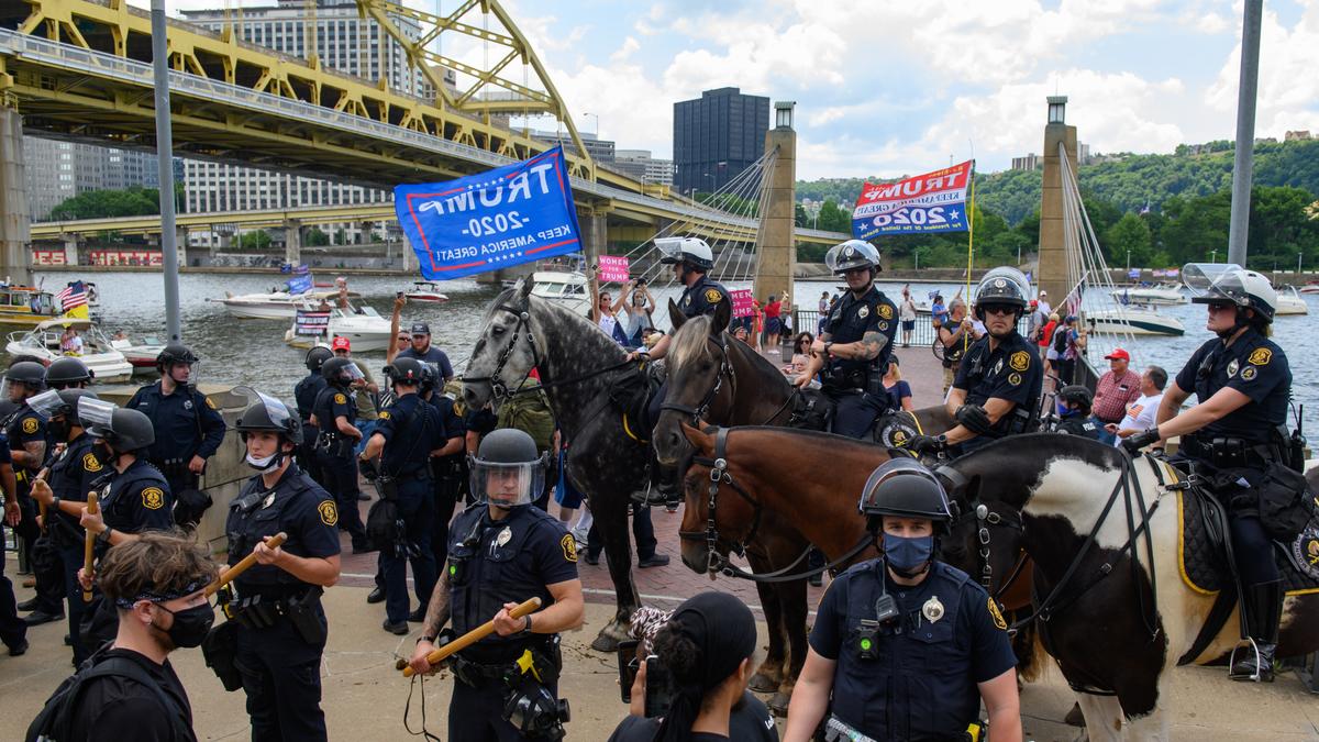 Pennsylvania Police Officer Who Kicked Seated Protester Won’t Face Criminal Charges