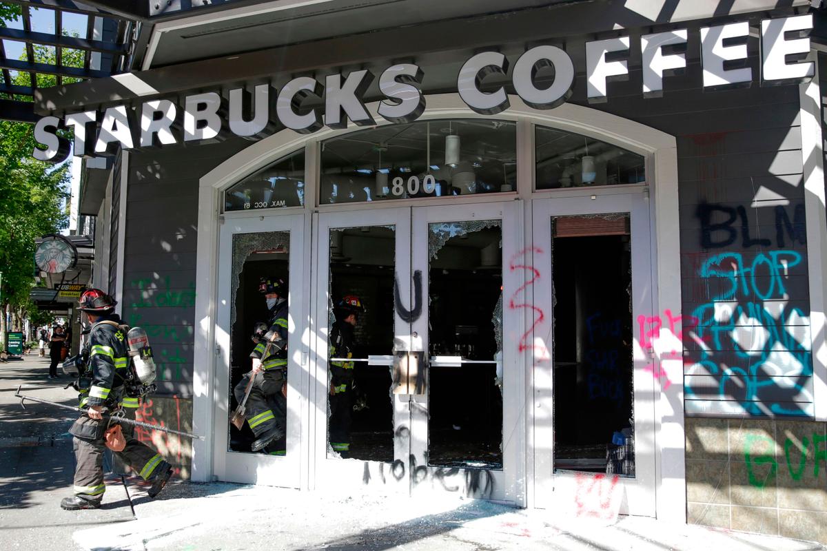 Even Woke Starbucks Determines LA and Seattle Aren’t Safe