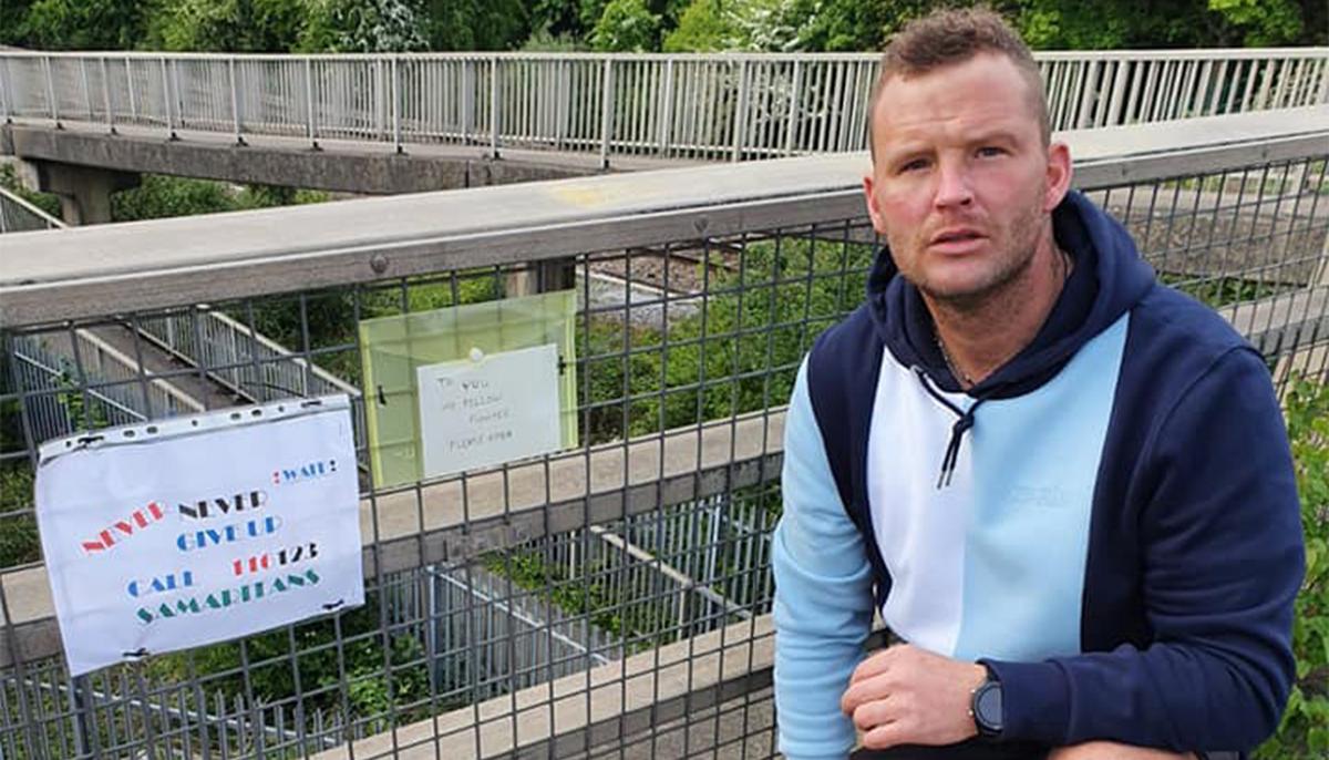 Derby Man Pins Handwritten Suicide-Prevention Notes on Bridges Persuading People Not to Jump