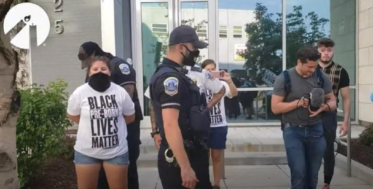 Police Arrest Pair Over ‘Black Preborn Lives Matter’ Chalk Drawing