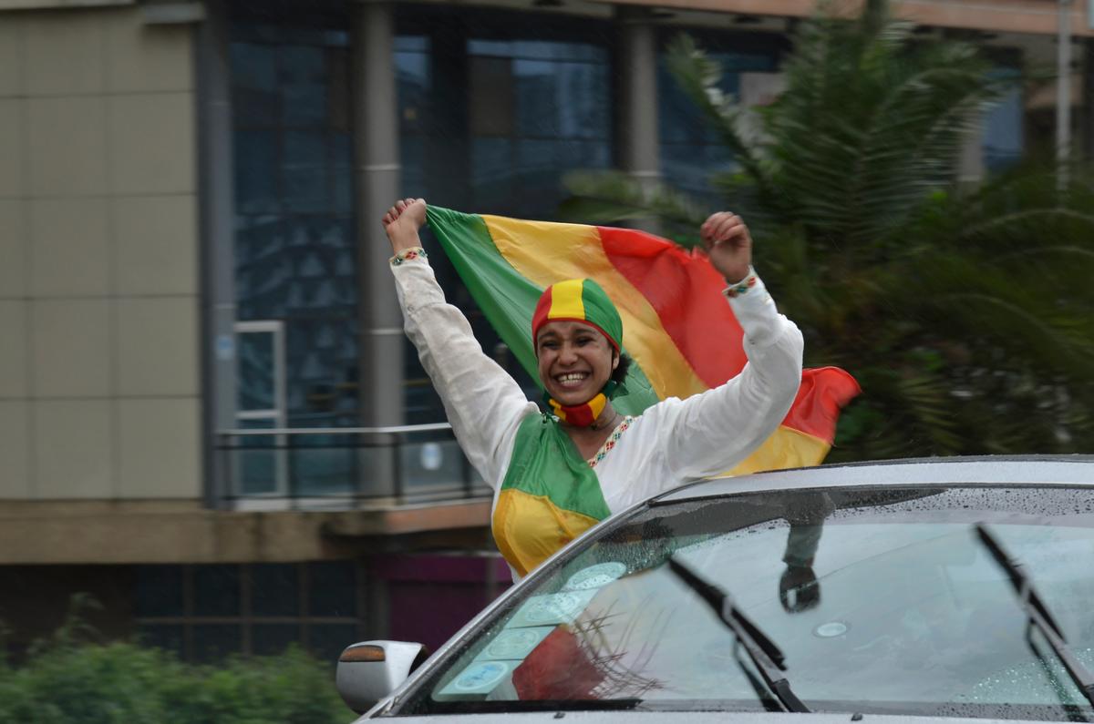 Ethiopians Celebrate Progress in Building Dam on Nile River