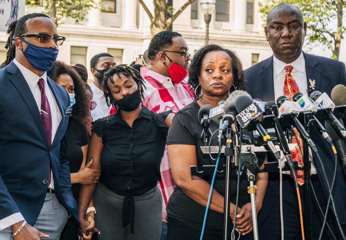 Jacob Blake’s Mother Denounces Violence and Destruction