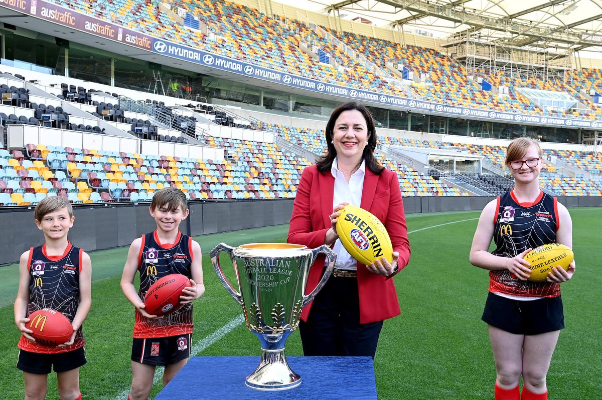 Queensland Premier Rejects Fears AFL Final Could Spread COVID-19