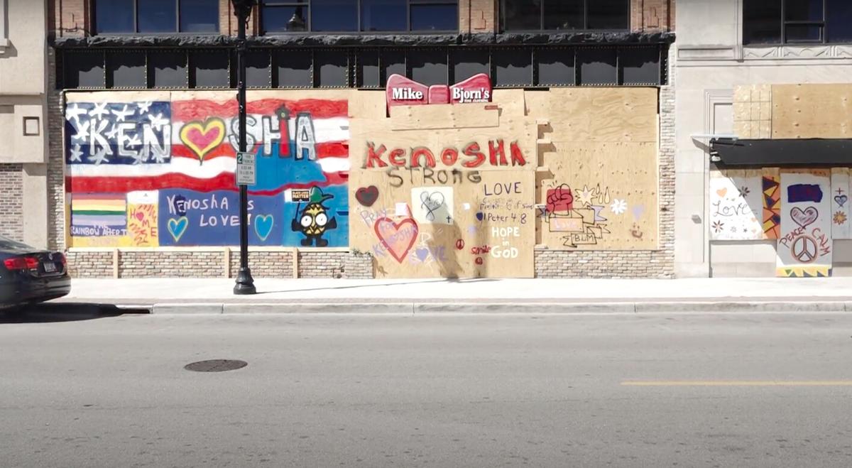 Most Businesses in Downtown Kenosha Boarded Up; Business Owner Says She’s ‘Heartbroken’