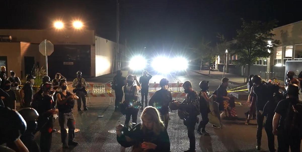 3 Arrested After Crowd Throws Rocks at Police in Portland