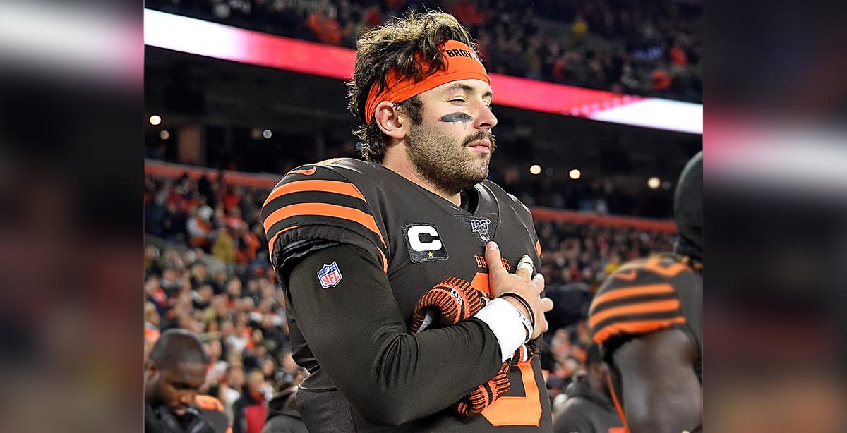 NFL Quarterback Baker Mayfield Pledges to Stand for Anthem in ‘Respect, Love, and Unity’