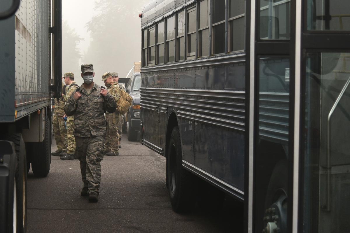 National Guard Deployed in Massachusetts to Take Children to School