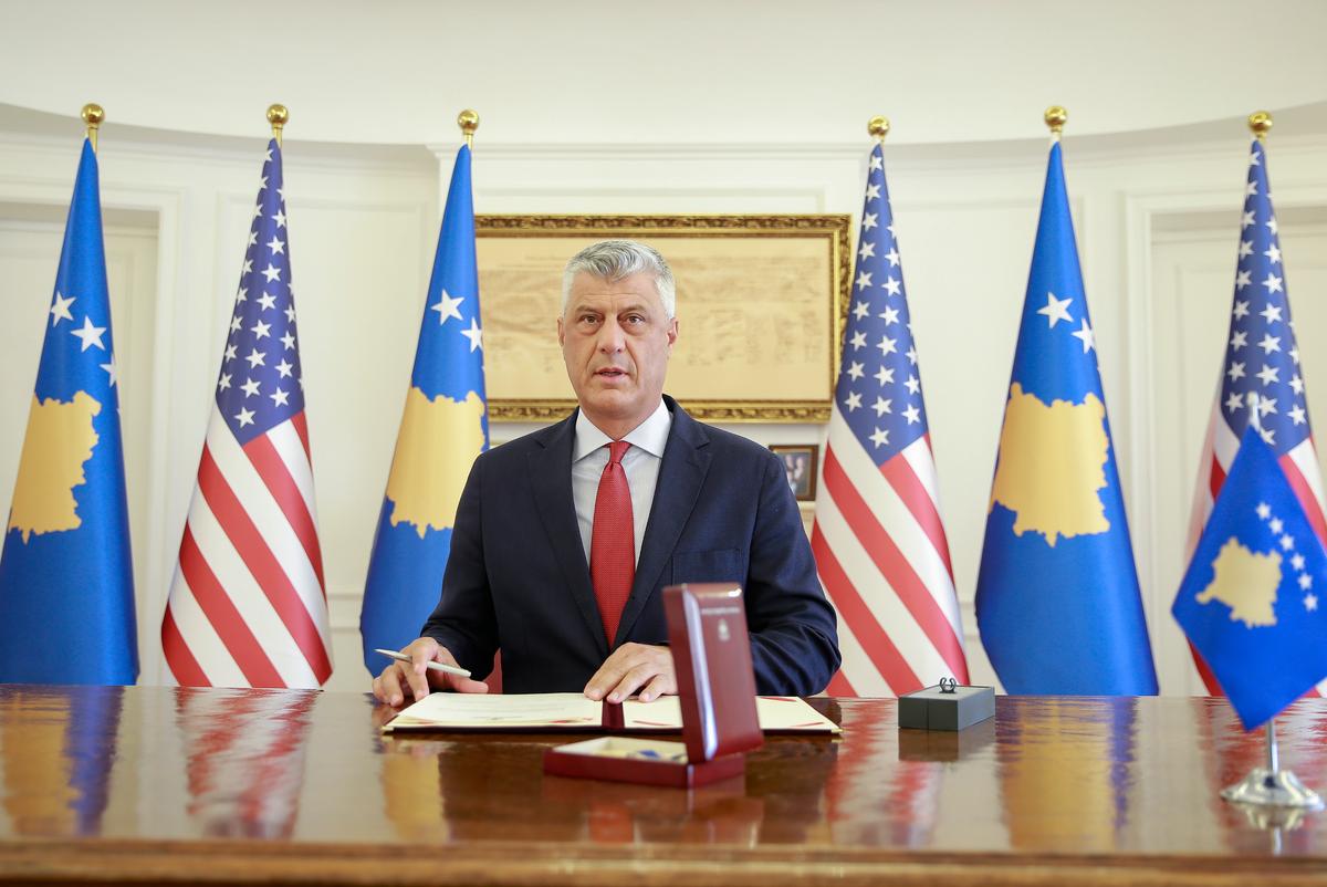 Kosovo Awards Trump With Order of Freedom for Peace Efforts