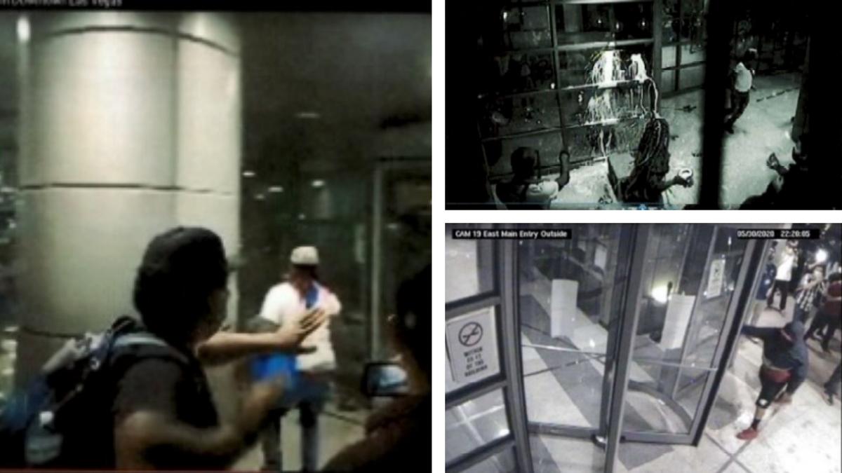 Five People Charged for Damaging Courthouse Amid Las Vegas Protests