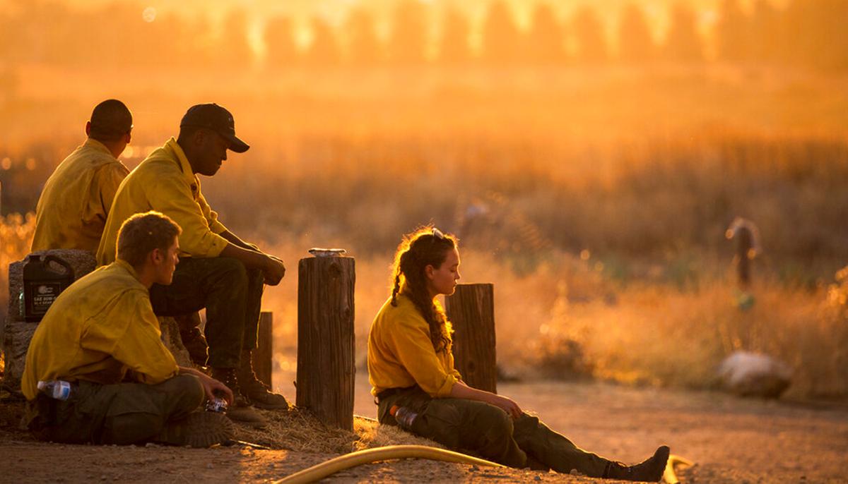 Firefighters Battle Exhaustion With Wildfire Flames: ‘You Can’t Breathe, You Can’t See’