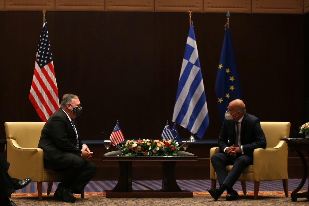 Pompeo Pledges US Support to Ease Greece-Turkey Dispute