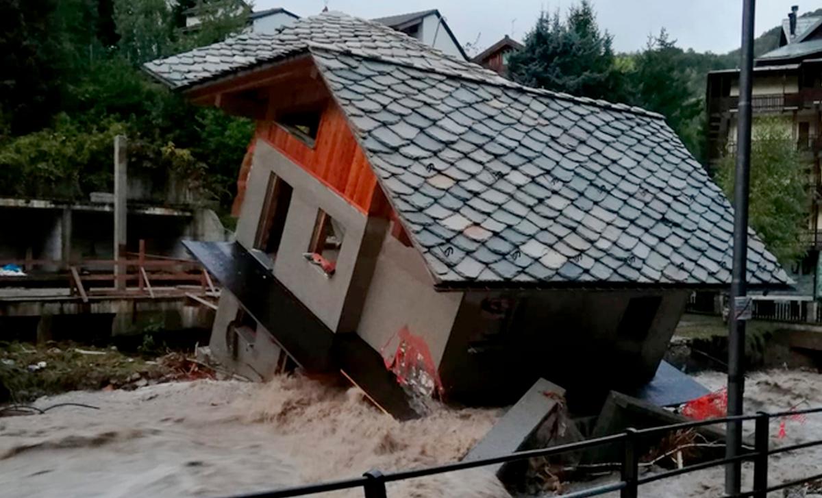 Two Killed, 24 Missing in Severe Floods in Italy and France