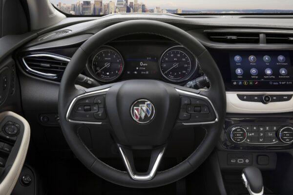 Looking from the driver's seat. (Courtesy of Buick)