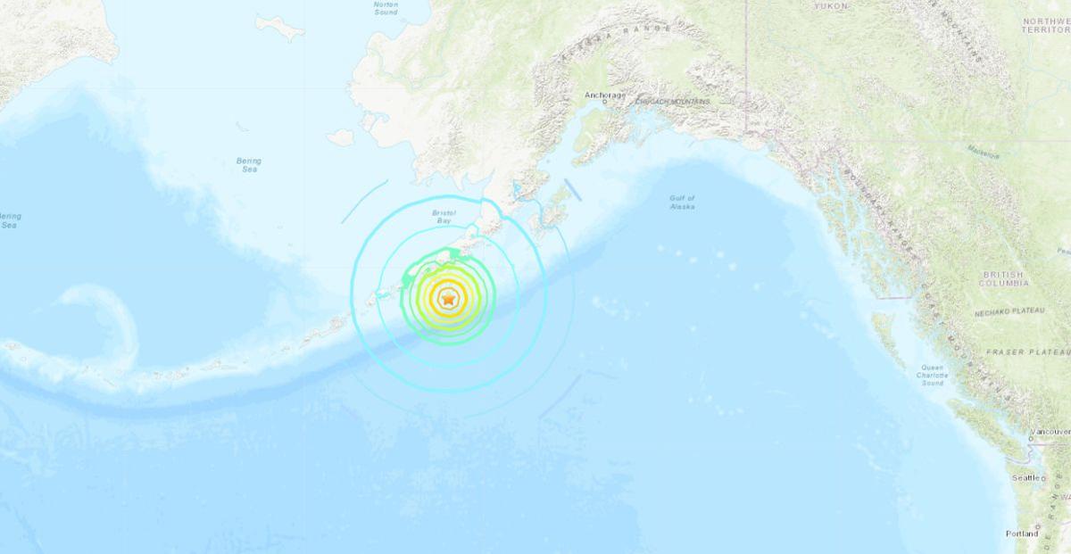 7.5 Magnitude Earthquake Hits Near Alaska, Tsunami Warnings Issued