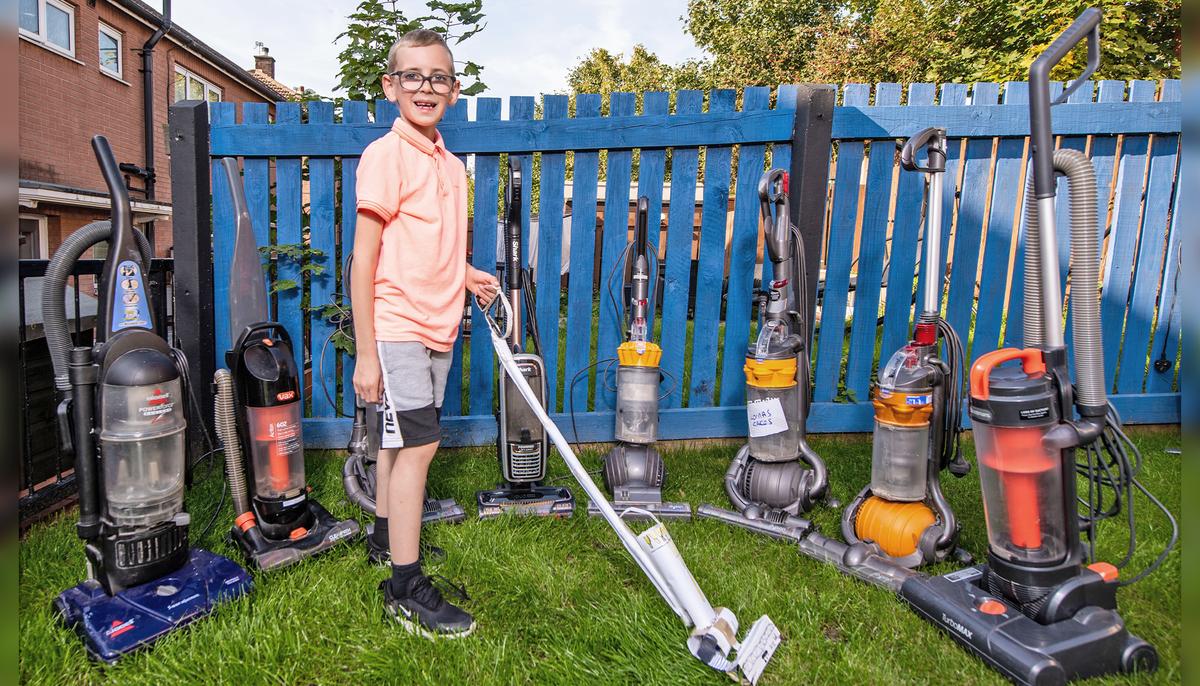 Boy, 8, Sets Up Vacuum-Repair Business From Home, Gains Over 100 Customers