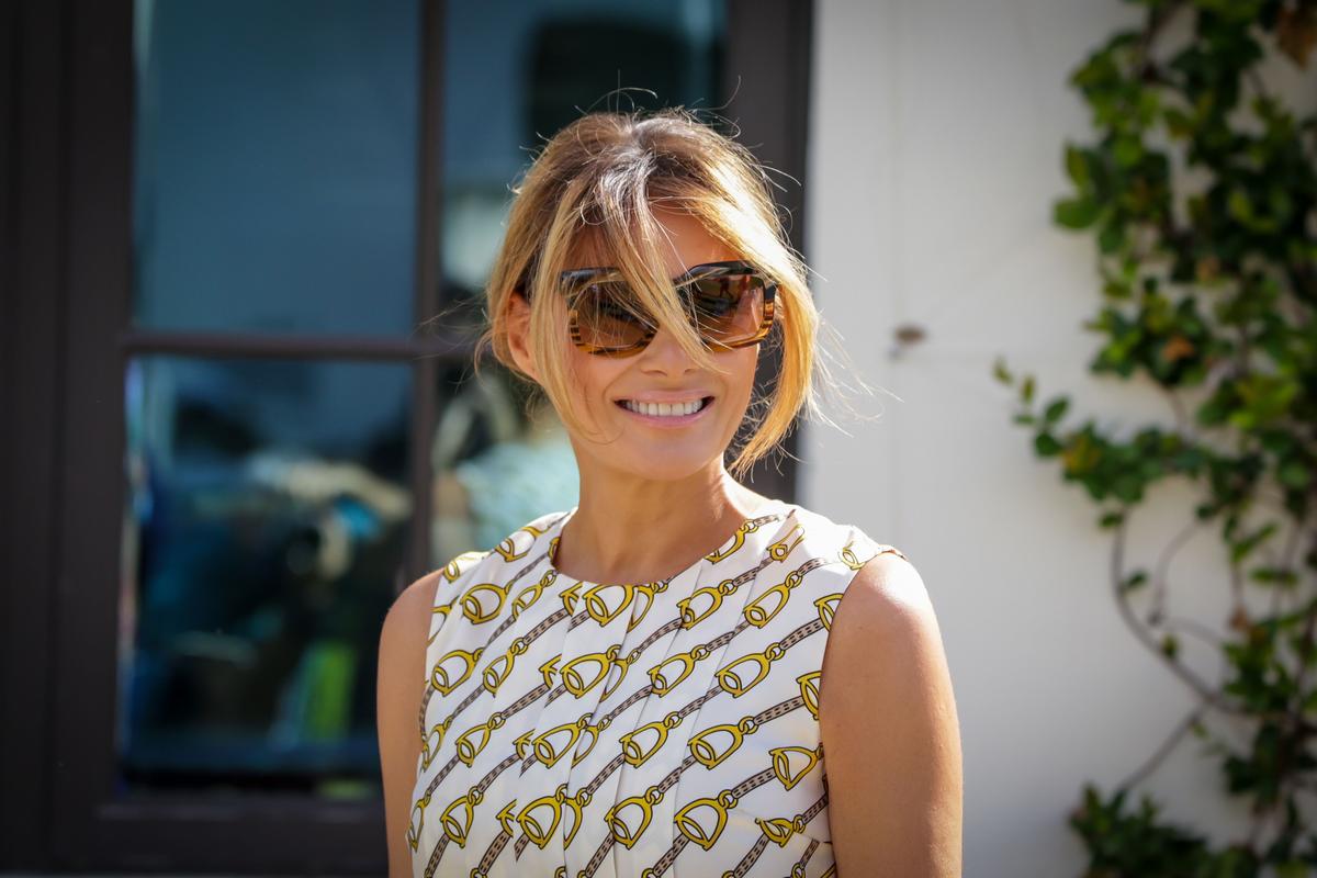 Melania Trump Votes in Florida After Hosting North Carolina Rally