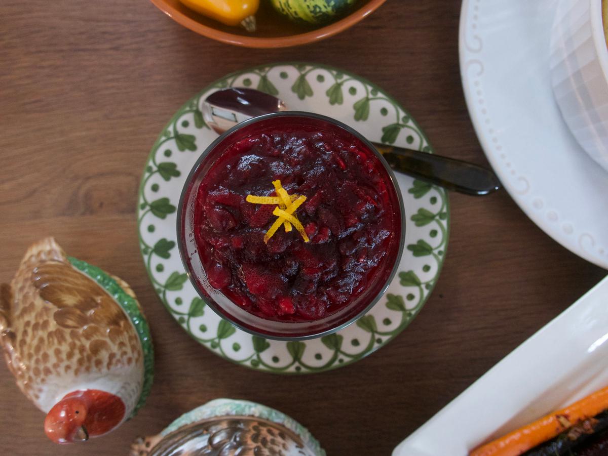 Cranberry-Orange Sauce With Port
