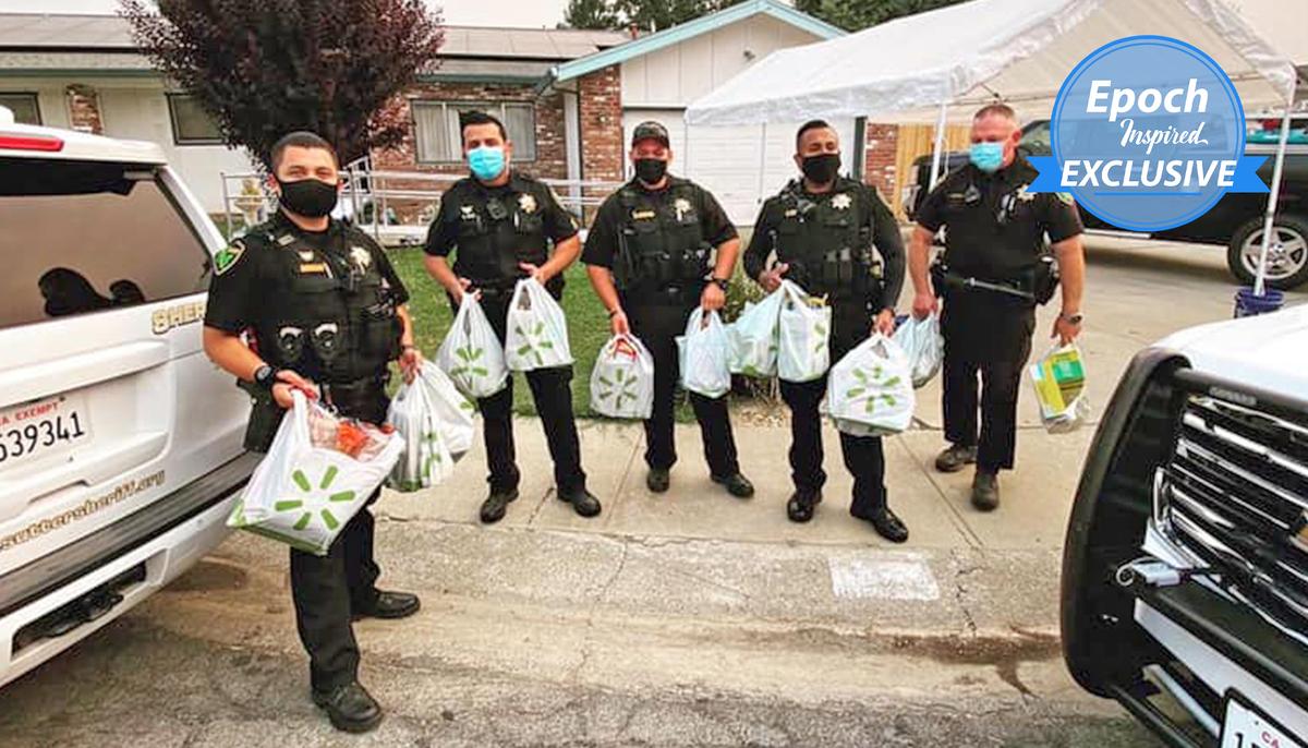 Kind Officers Help Elderly Man Whose Son Was in the Hospital by Buying, Delivering Him Food