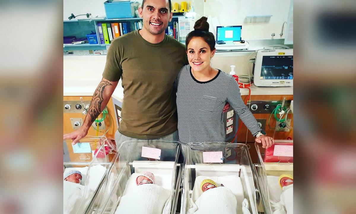 Mom Delivers Quads in High-Risk Birth After Doctors Said Abort 2-3 Babies