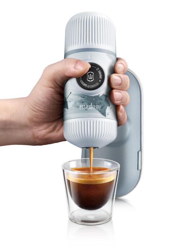 Nanopresso espresso maker. (Courtesy of Wacaco)