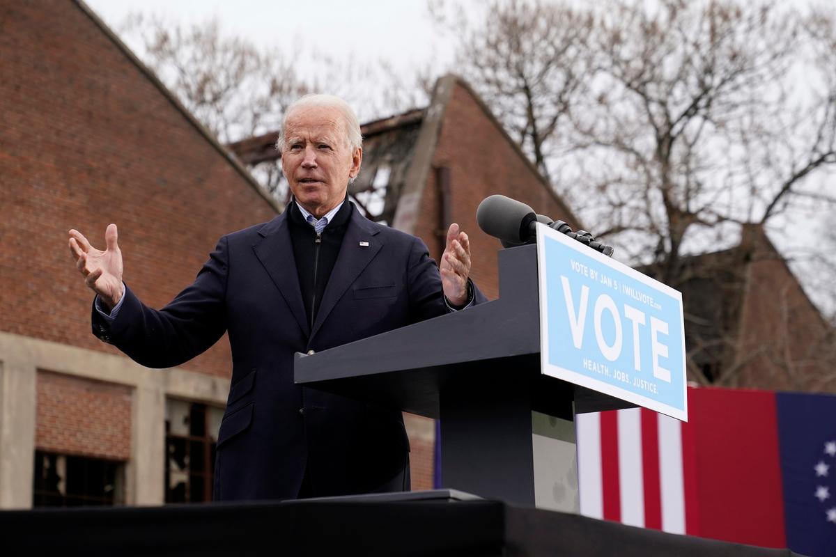 Biden: Georgia Democratic Candidates Support Criminal Justice Reform, Action on Climate Change