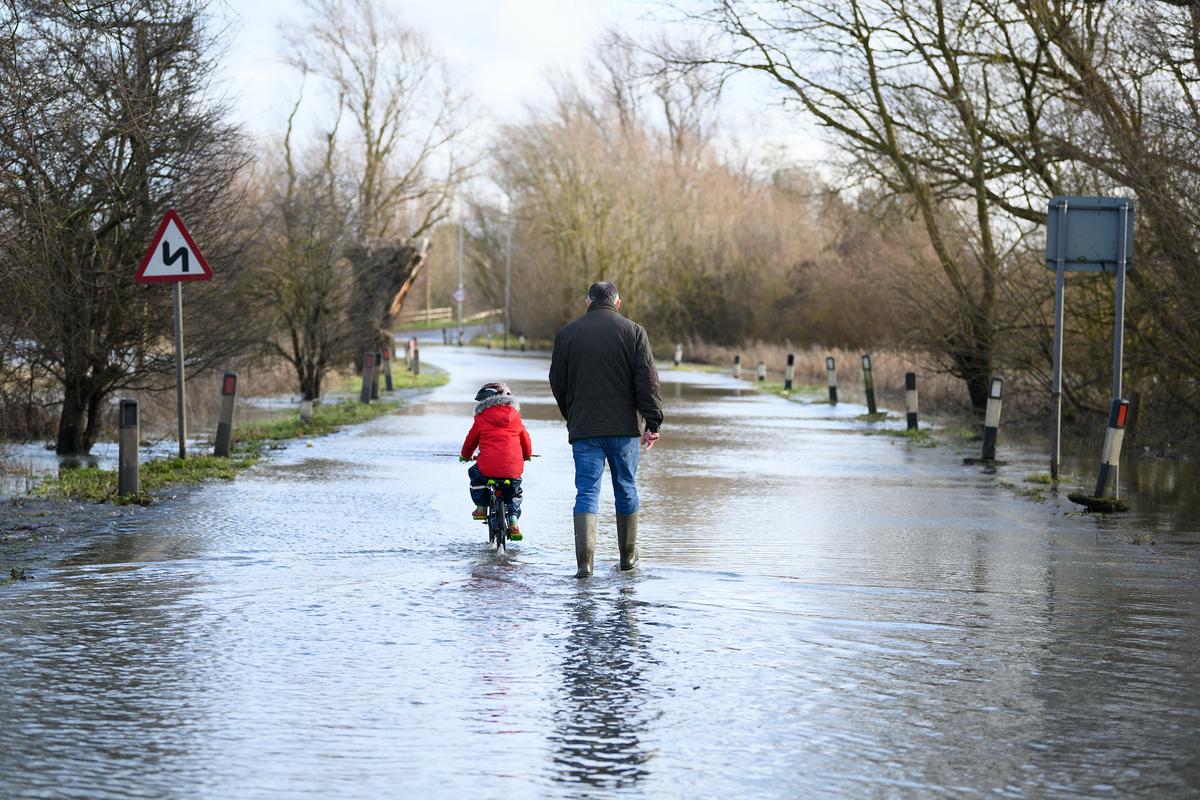 Parts of England Brace for Flooding as Storm Cristoph Hits