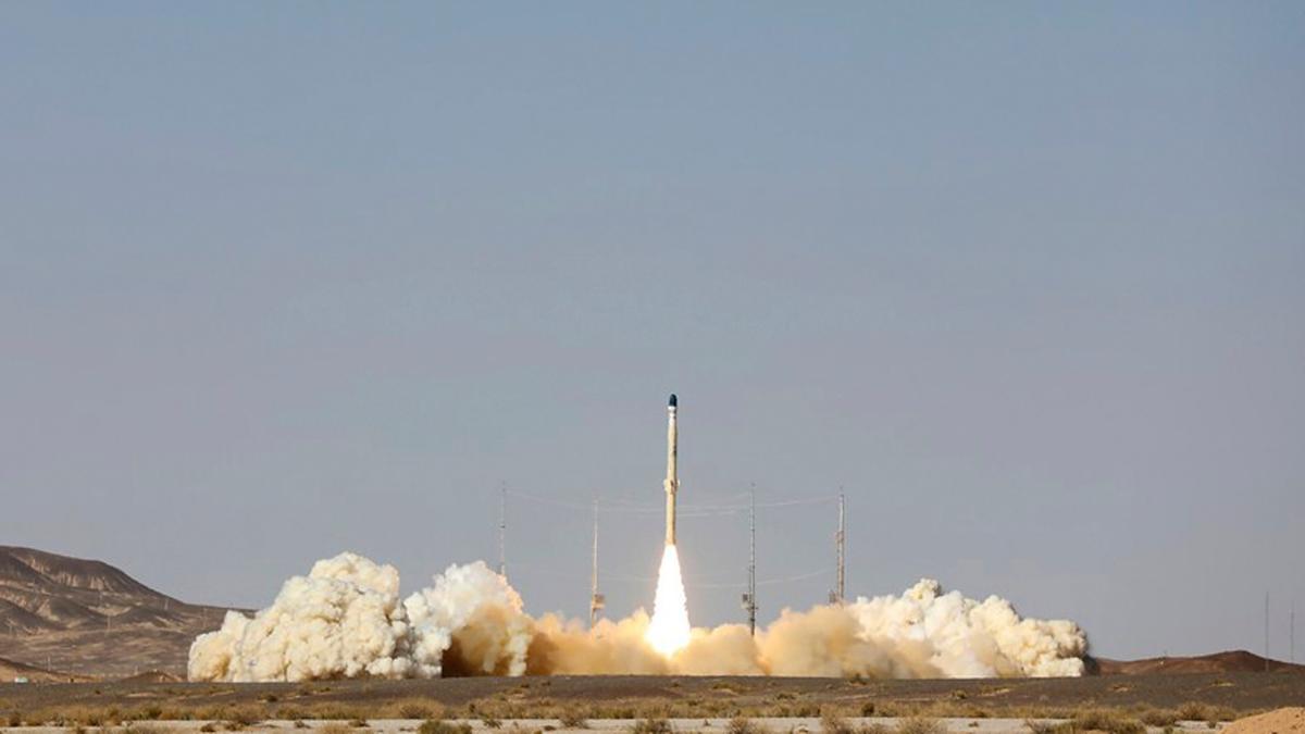 Iranian State TV Airs Launch of New Satellite-Carrying Rocket