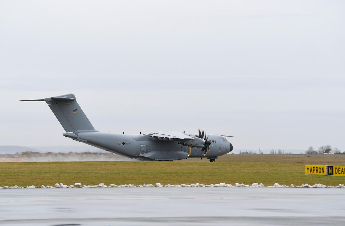 ‘A Symbol of Hope’: German Military Aid Arrives in Portugal