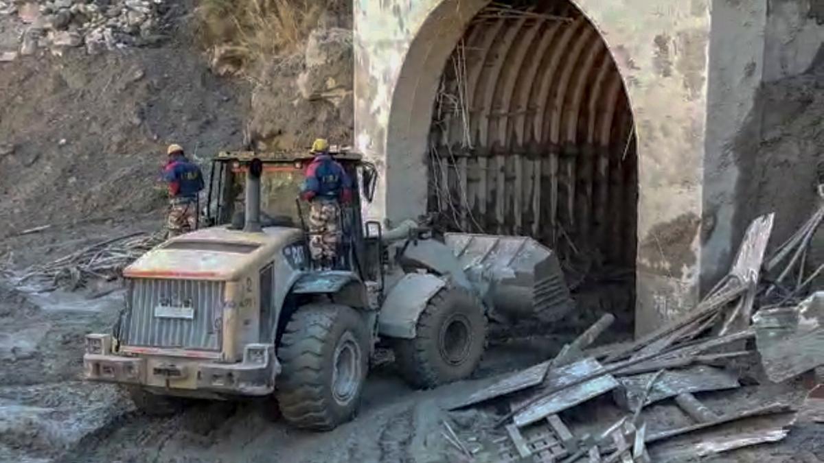 Rescuers in India Digging for 37 Trapped in Glacier Flood