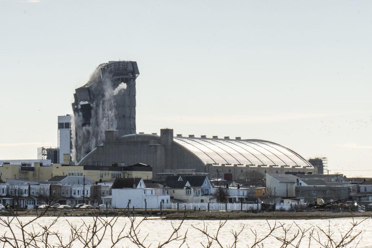 Former Trump Plaza Casino in Atlantic City Imploded