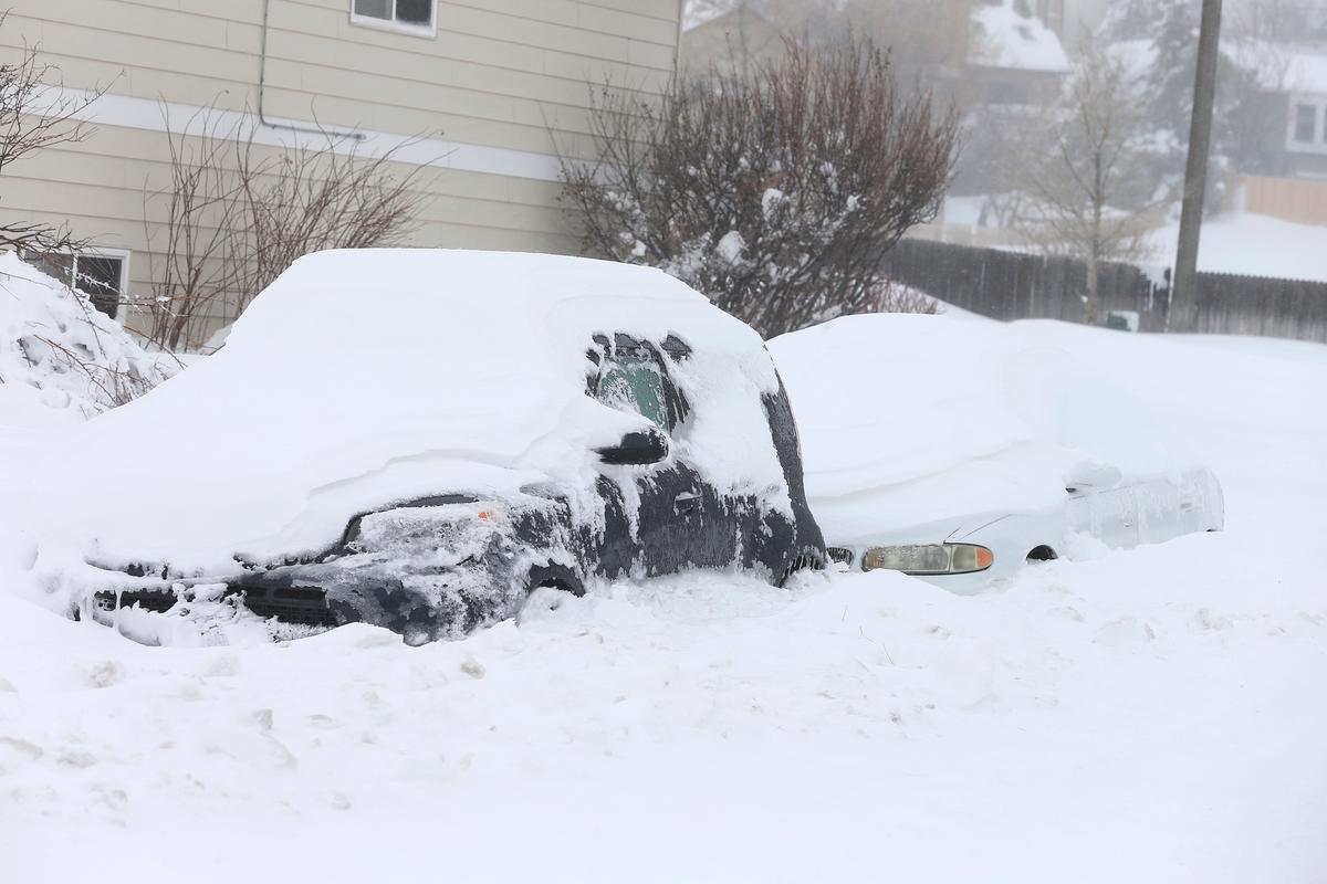 Parts of Wyoming, Colorado, Still Snarled by Record Blizzard