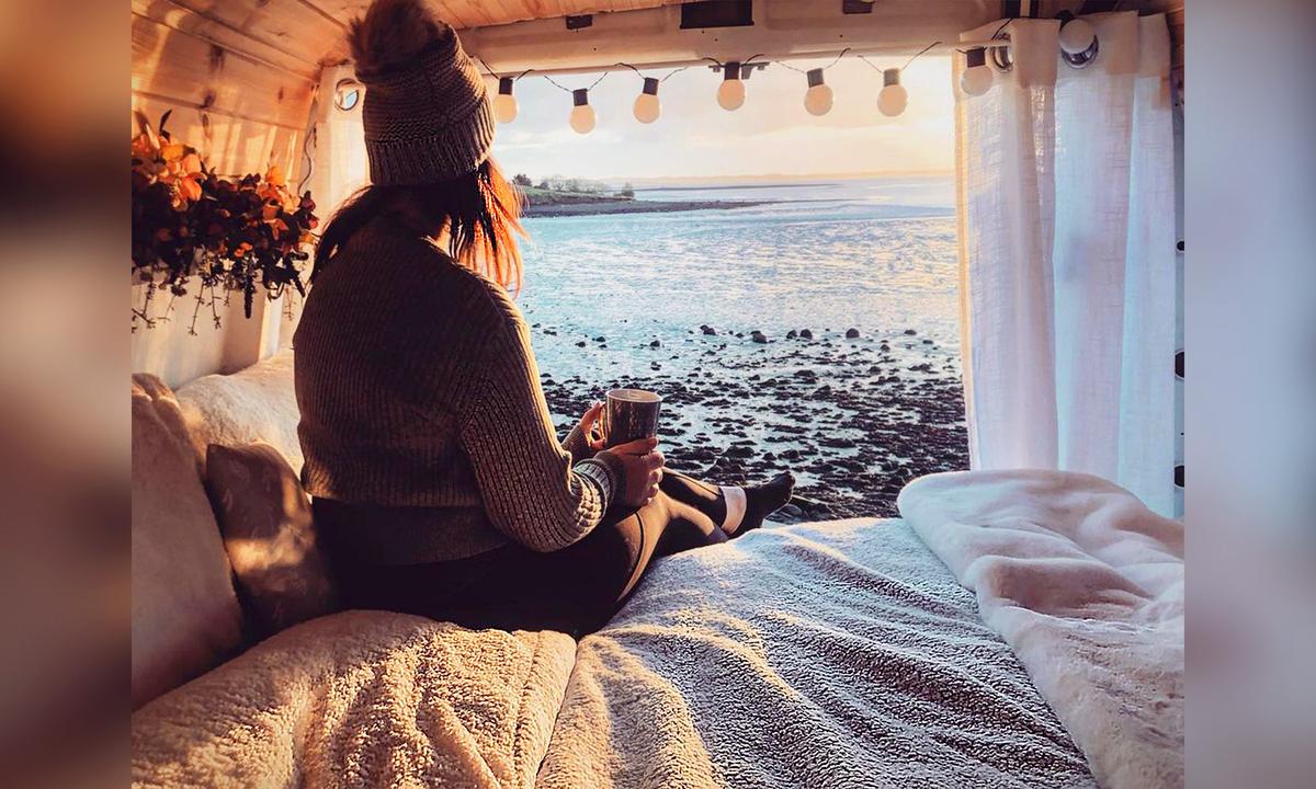 Woman Turns Old Van Into Tiny Home in 100 Days for $3,450 Using YouTube Tutorials