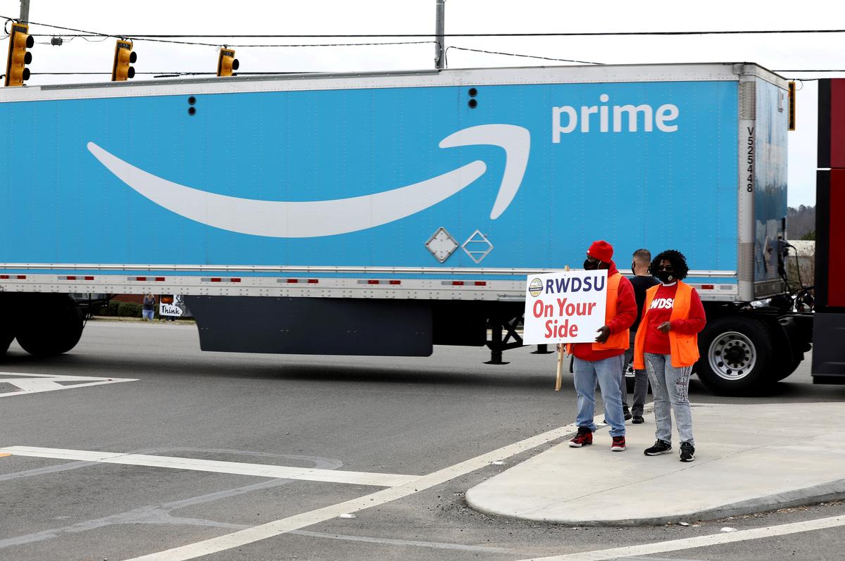 Amazon’s Rejection of Unions in Alabama Is a Big Loss for Big Labor