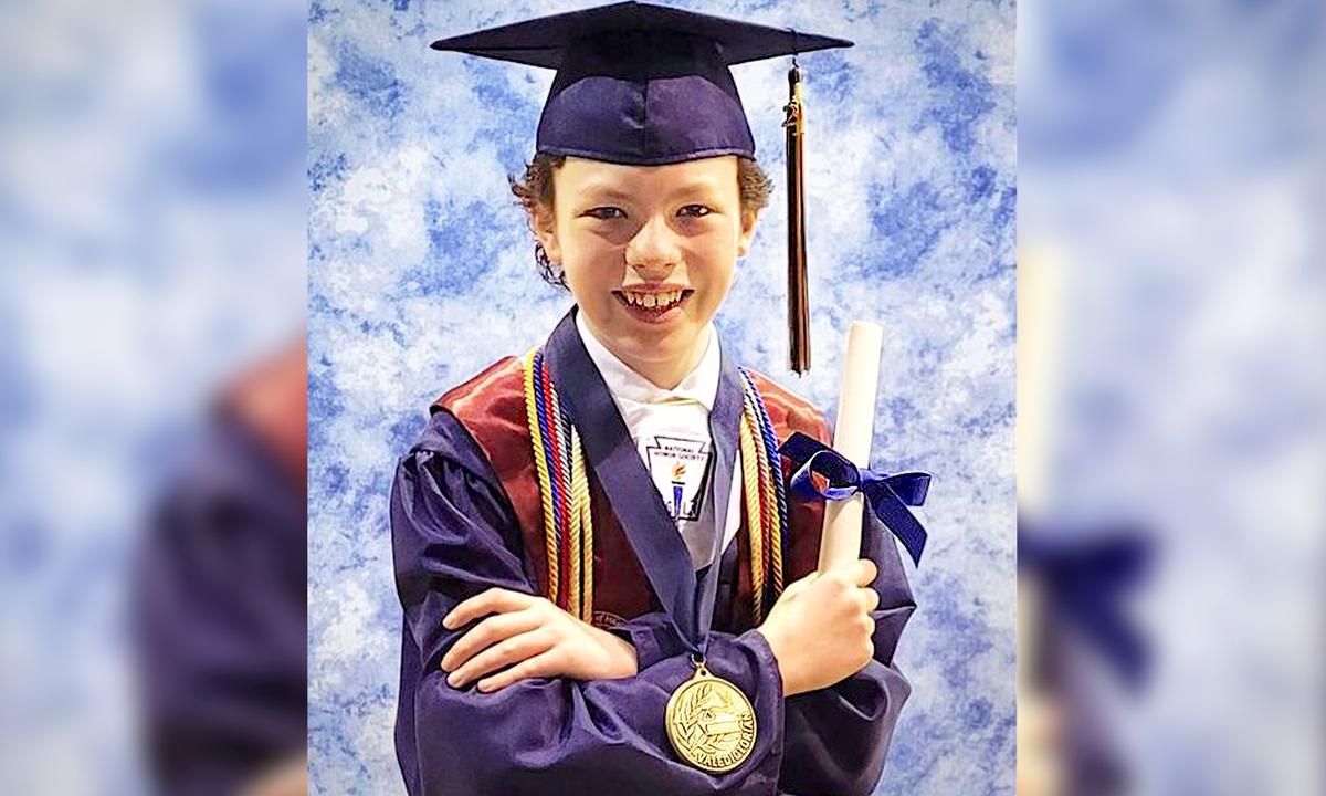 12-Year-Old Prodigy to Graduate NC High School With Perfect GPA 4.0, Named Valedictorian
