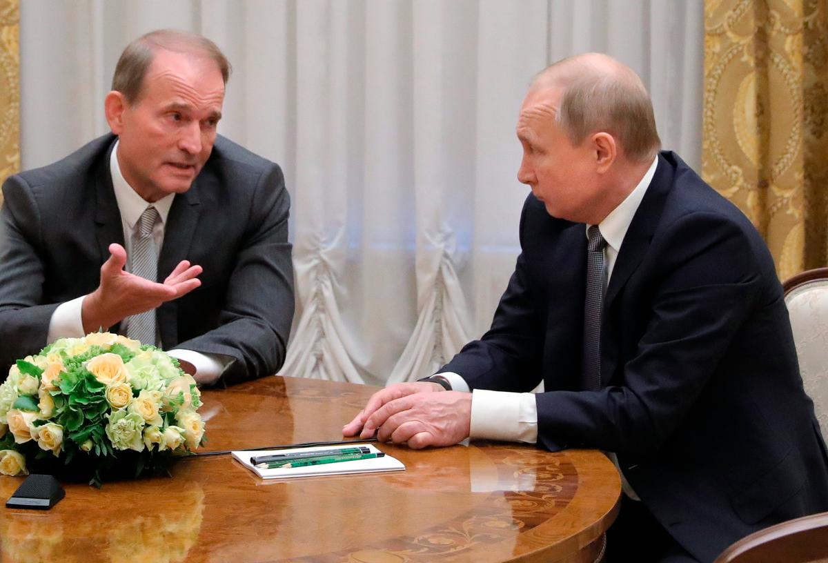 Ukraine Charges Putin Ally Medvedchuk With Treason