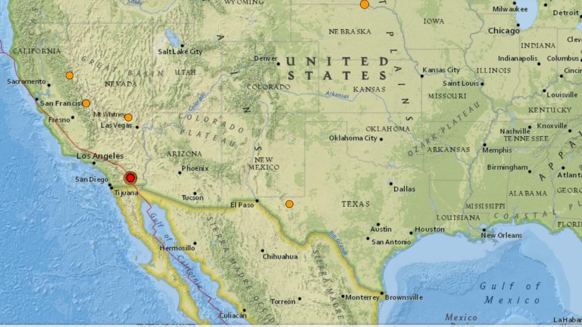 Magnitude 5.3 Earthquake Recorded in Southern California