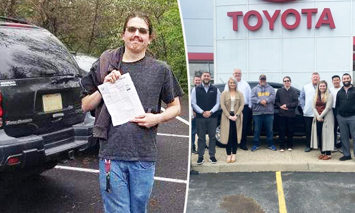 Kroger Employee Walks 5 Miles Daily to Work, Until Kind Motorist Offers a Ride—and a New Car
