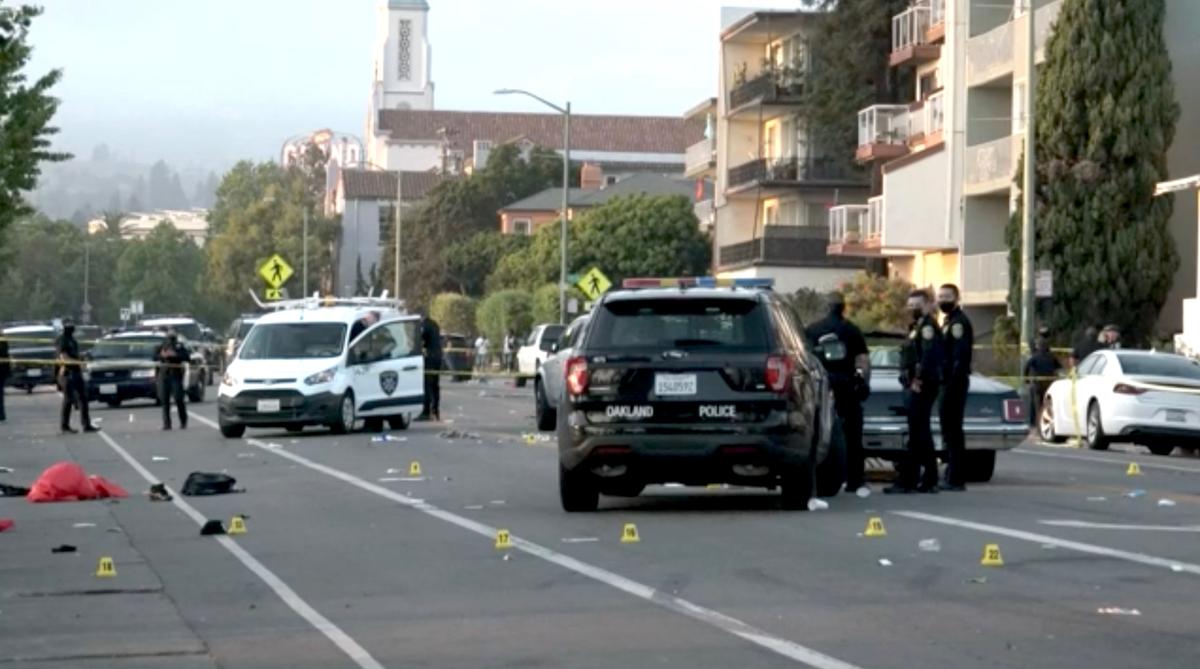 1 Dead, 5 Injured in Shooting Near Oakland Juneteenth Celebration