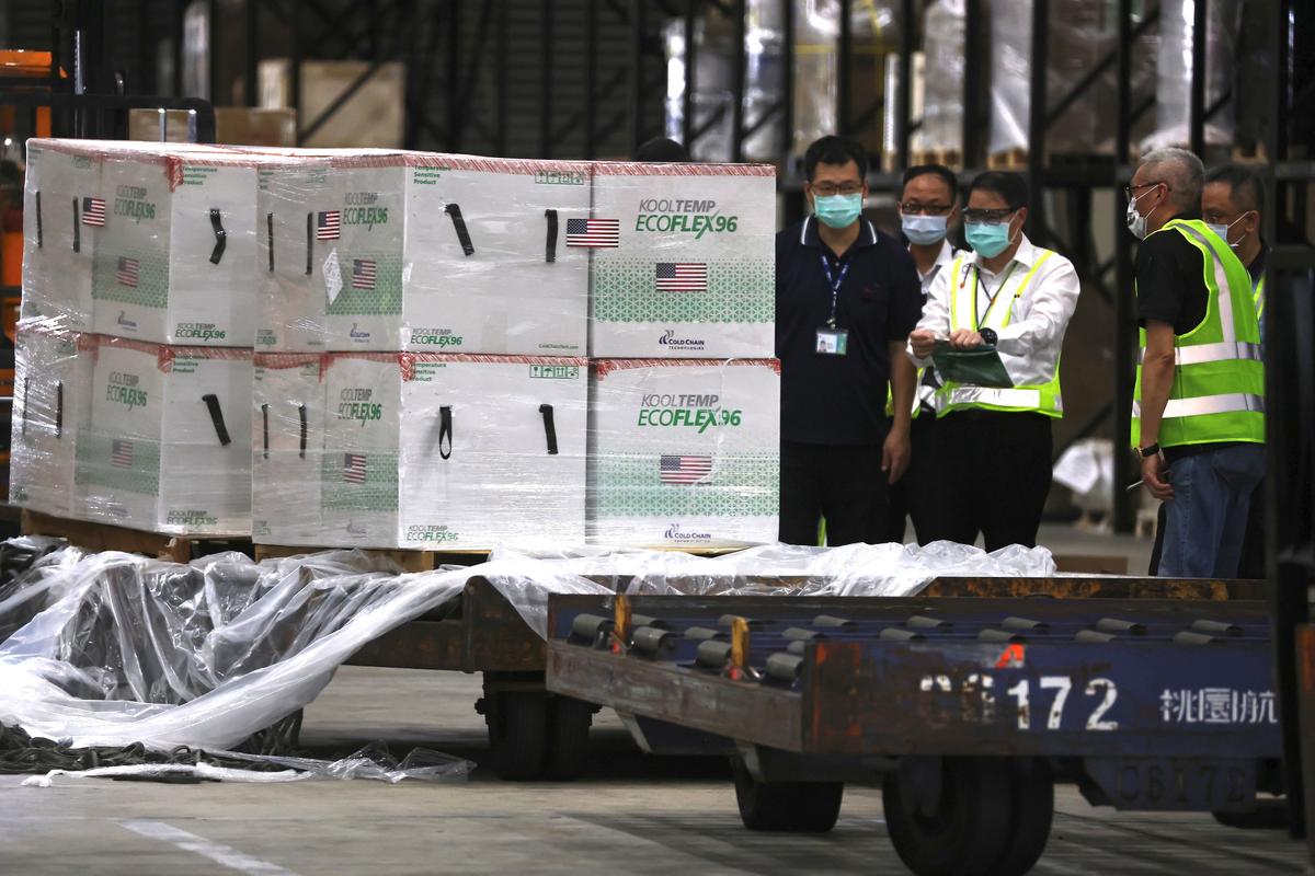 US Sends Taiwan 2.5 Million Vaccine Doses, Tripling Pledge
