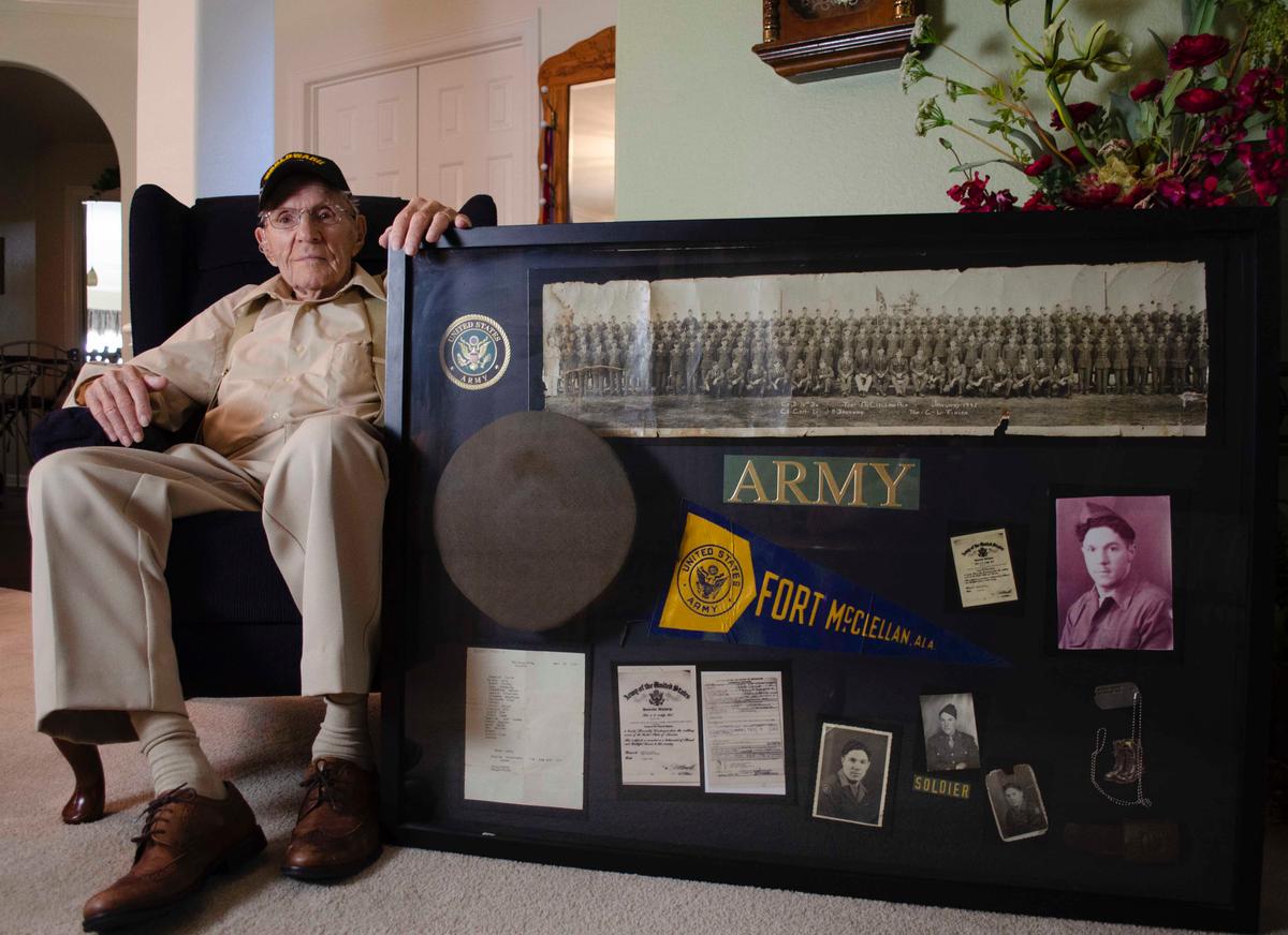 Veteran, 101, Recounts World War II Experiences