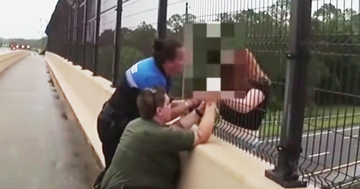 Deputies Save Suicidal 17-Year-Old ﻿﻿After Talking for an Hour as She Hung From Overpass