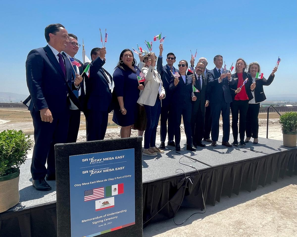 California, Mexico Sign Agreement to Open New Border Crossing by Late 2024