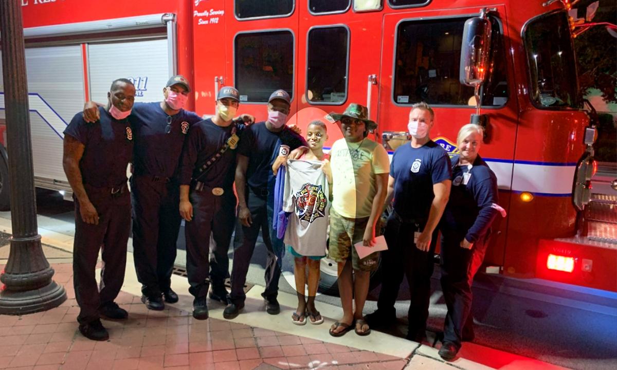 10-Year-Old Boy Spots Woman Drowning in Florida Hotel Swimming Pool, Leaps to Her Rescue