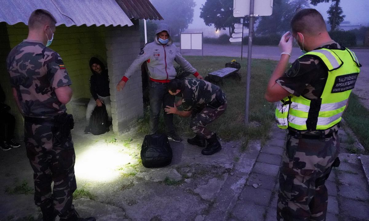 Lithuania Says Belarus Is Flying in Migrants, Plans Border Barrier