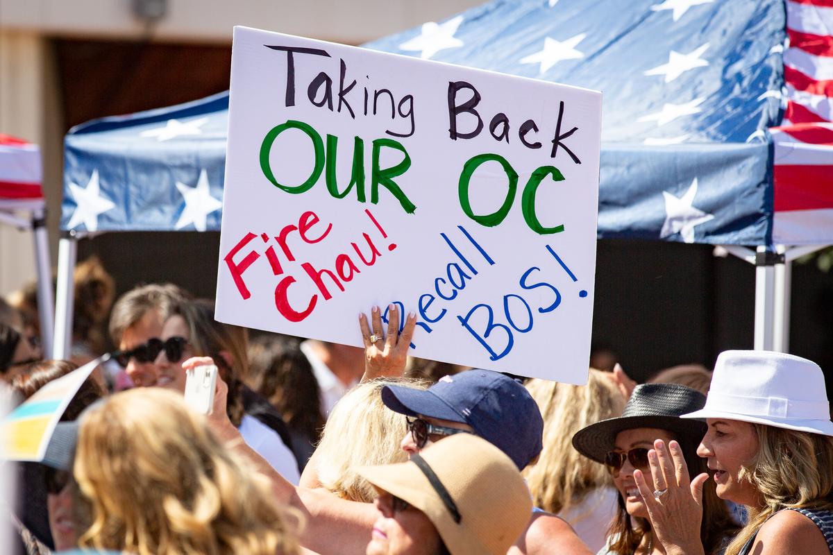 Recall Brewing for All Five Orange County Supervisors