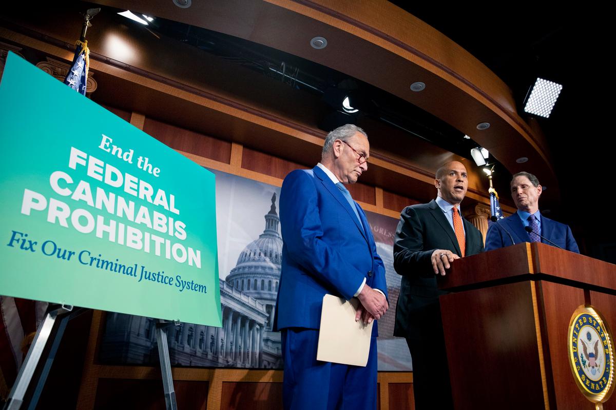 Senate Democrats Unveil Bill That Would Legalize Marijuana