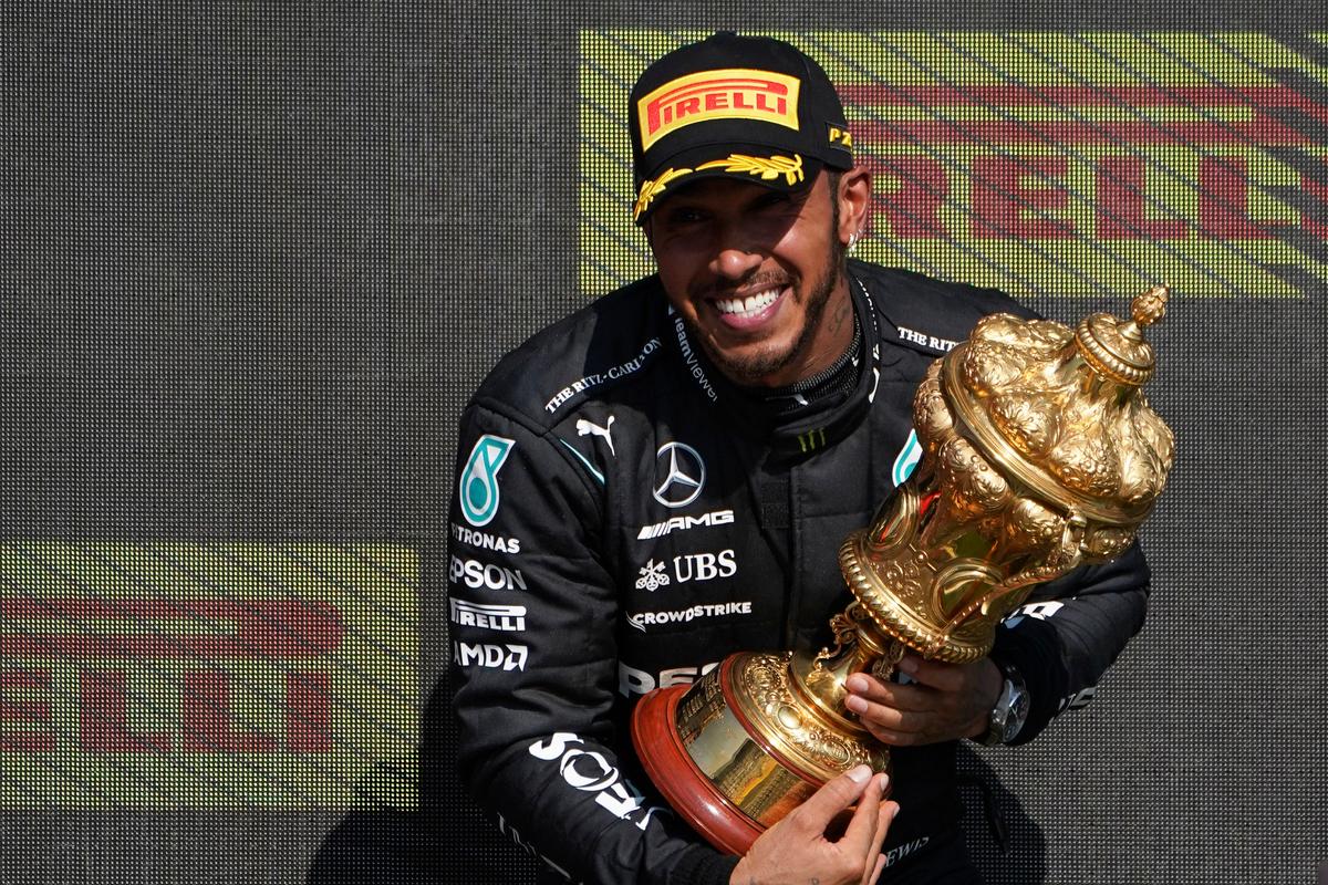 Hamilton Wins British GP After Verstappen Crash
