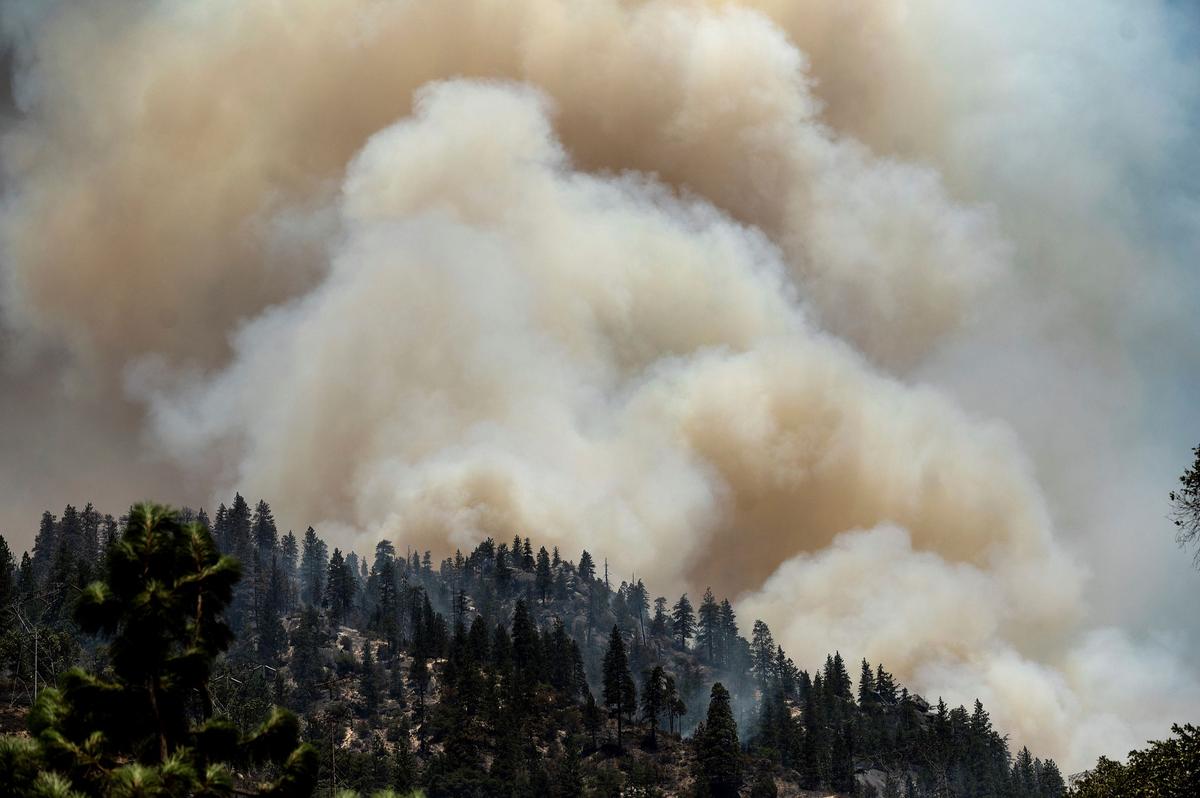 California Wildfire Greenhouse Gases Dwarfed by China’s