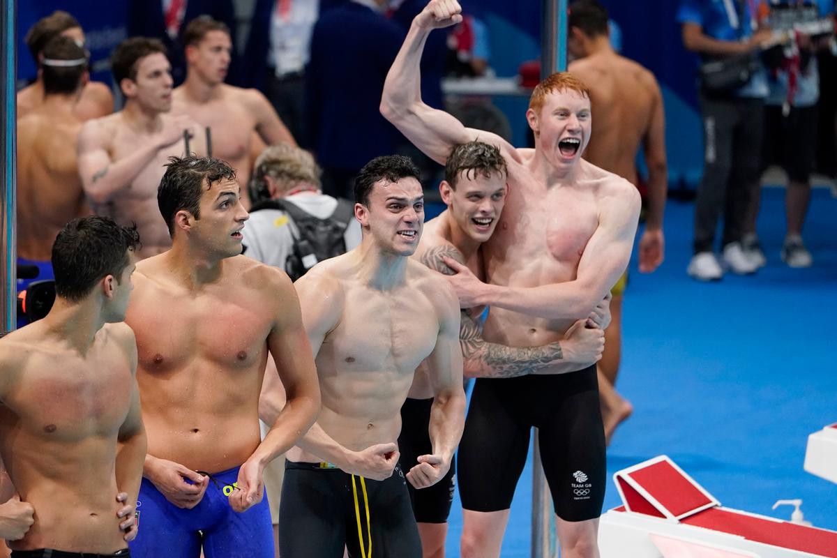 British Swimmers Make Relay History; US Doesn’t Even Medal